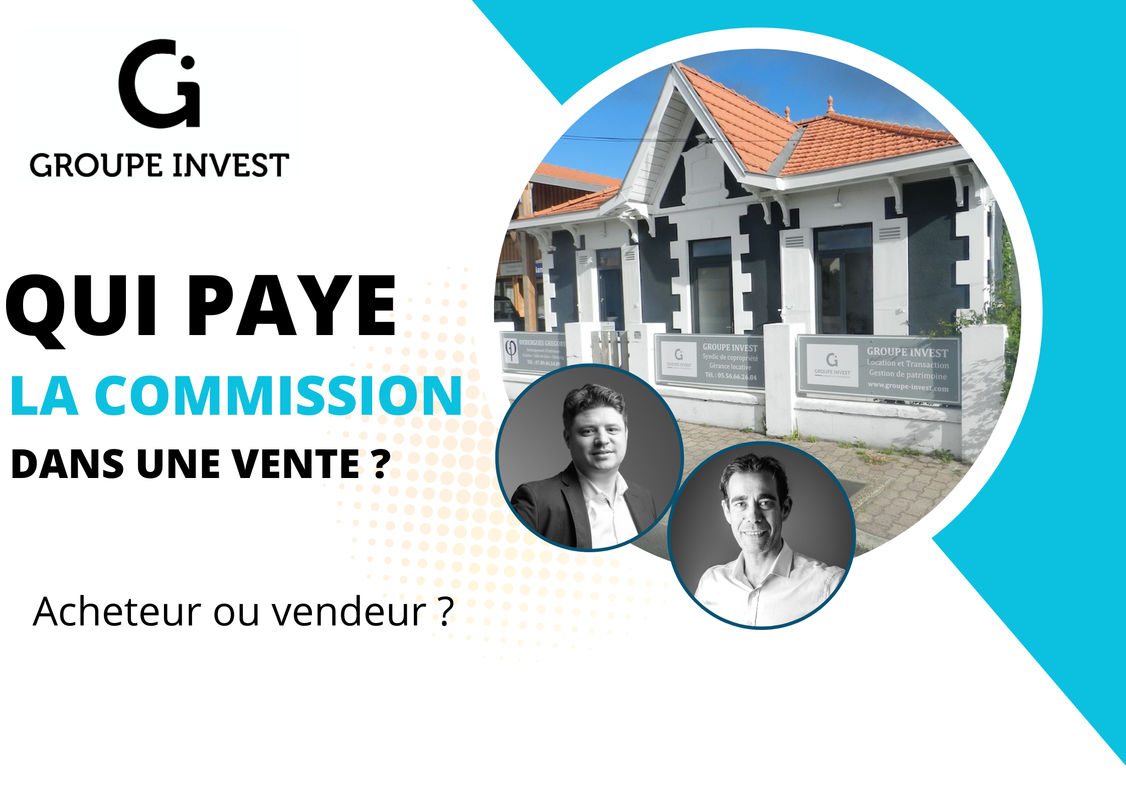 Qui paye les commissions lors d'une vente ?