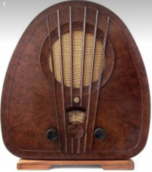 Poste radio vintage des années 30 Poste radio vintage des années 30