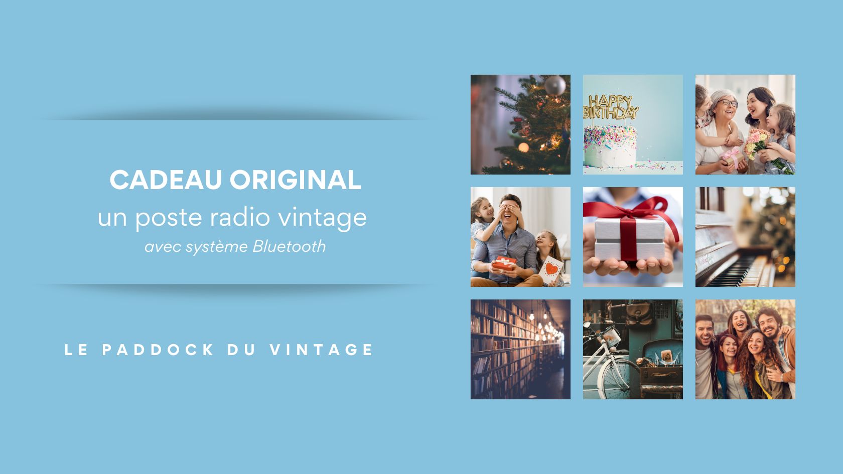 Cadeau original : un poste radio vintage Cadeau original : un poste radio vintage