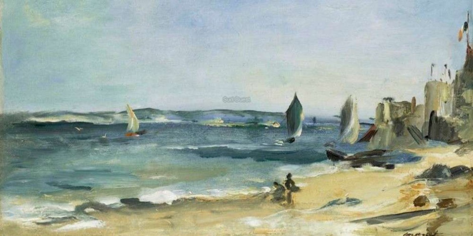 « Marine à Arcachon ou Arcachon par beau temps » - Édouard Manet - 1871