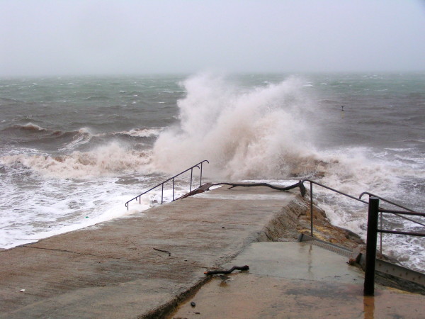 Images des plus grosses tempêtes sur Arcachon