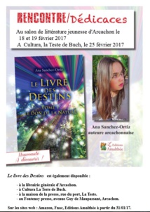 ANA SANCHEZ ORTIZ, cette arcachonnaise de 17 ans qui dédicacera son livre au salon de littérature de jeunesse ANA SANCHEZ ORTIZ, cette arcachonnaise de 17 ans qui dédicacera son livre au salon de littérature de jeunesse
