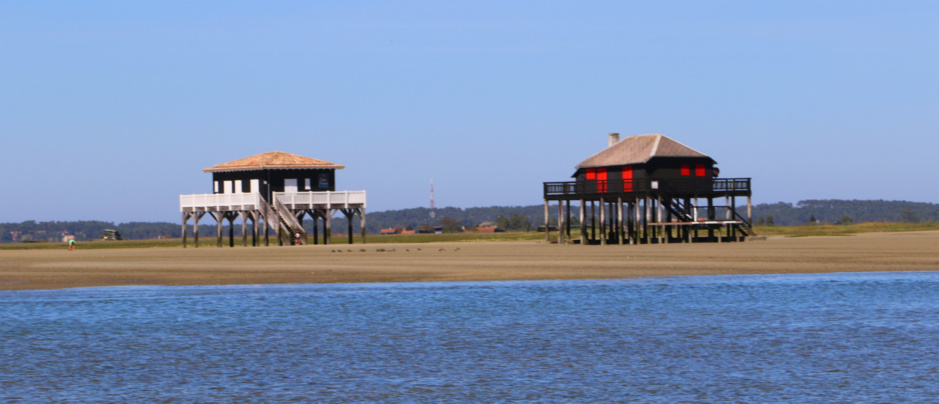 Les cabanes Tchanquées, emblèmes du Bassin d' Arcachon