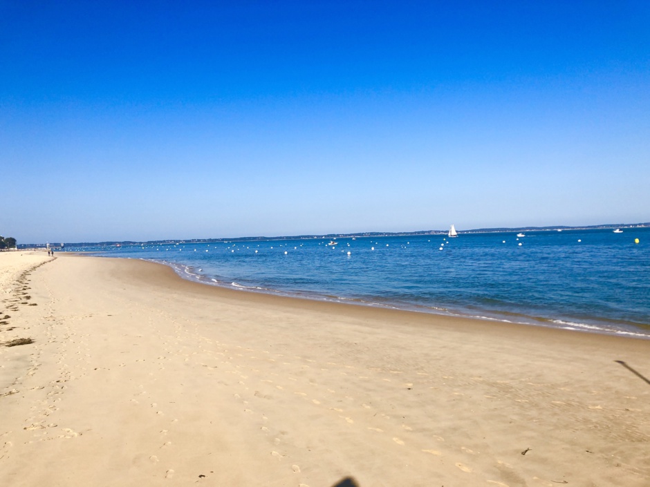 Les plages redeviennent désertes en septembre sur le bassin d’arcachon