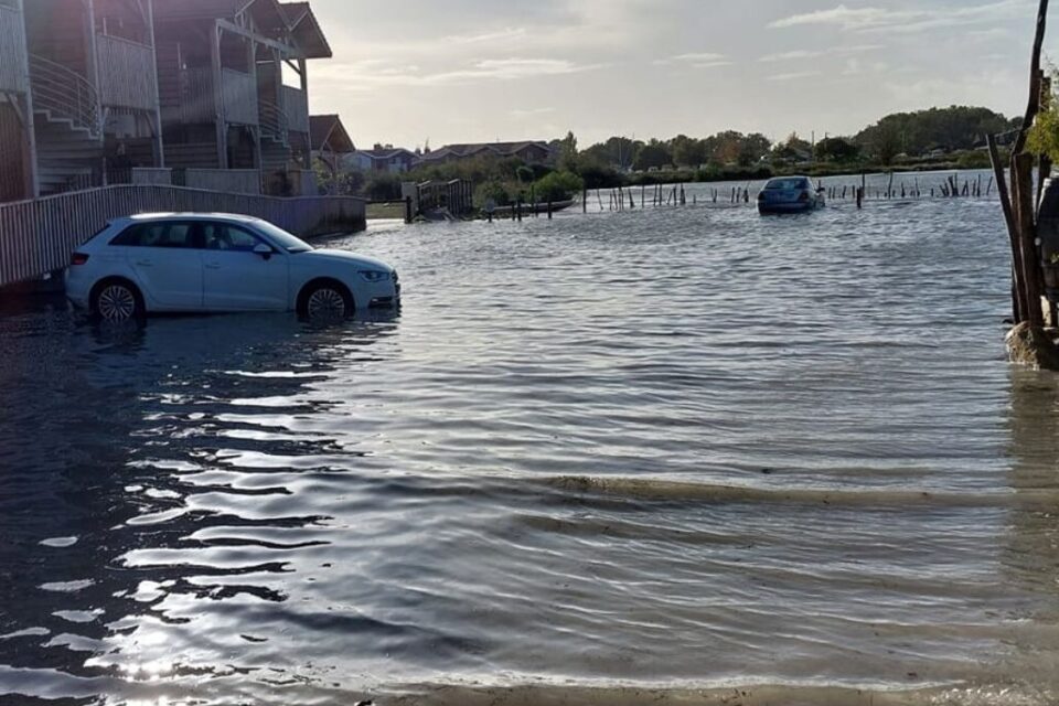 Crues sur le bassin d’Arcachon : le phénomène