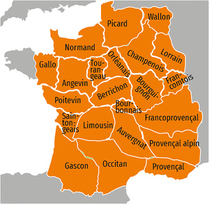 Les dialectes-régiolectes de la langue française au Moyen Âge
