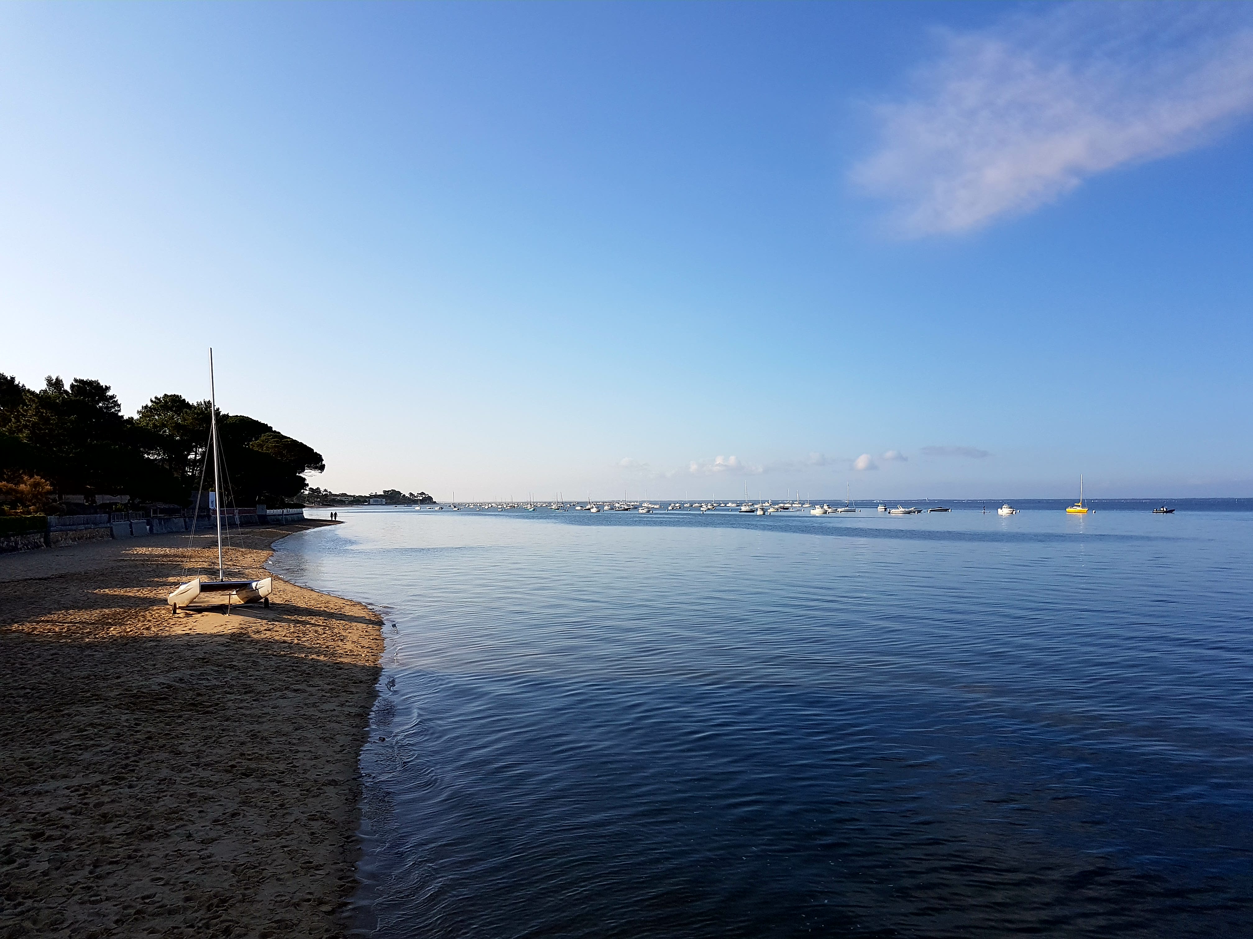 Paisible Andernos les Bains le matin