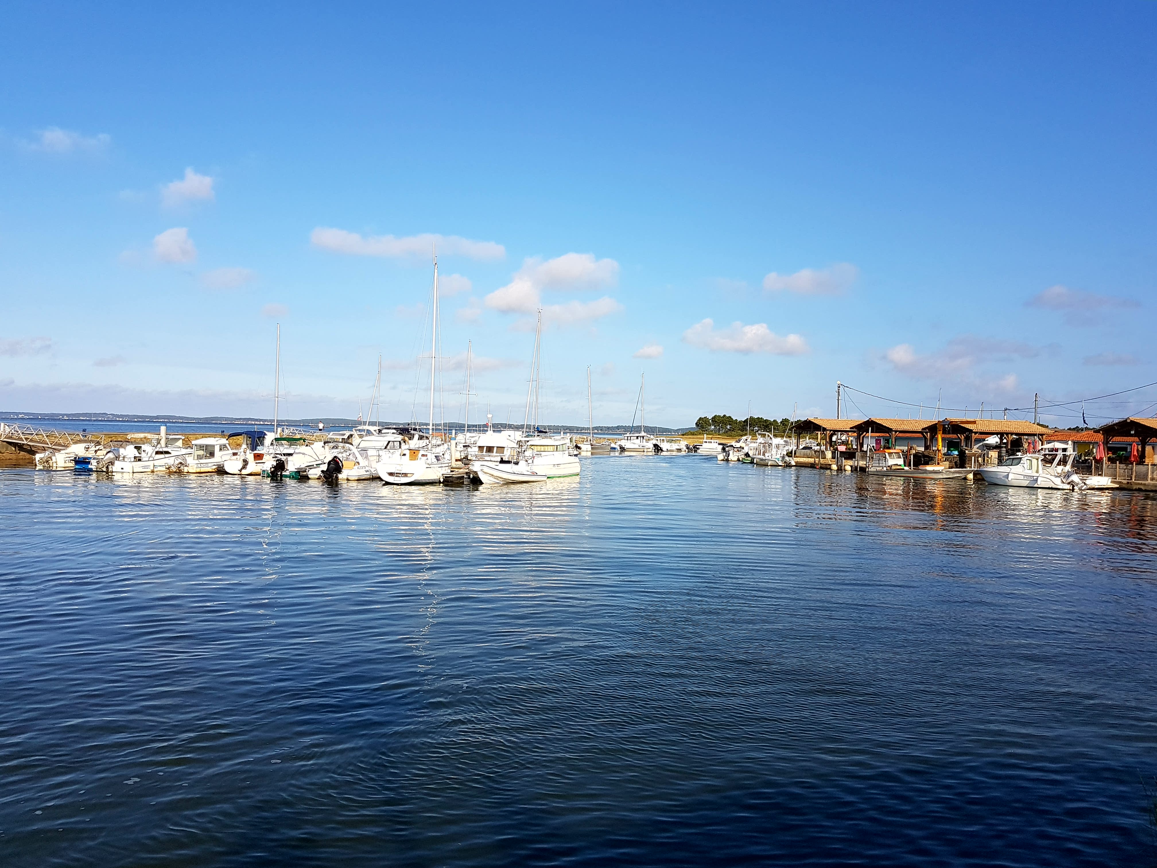 Port d'Andernos en eau