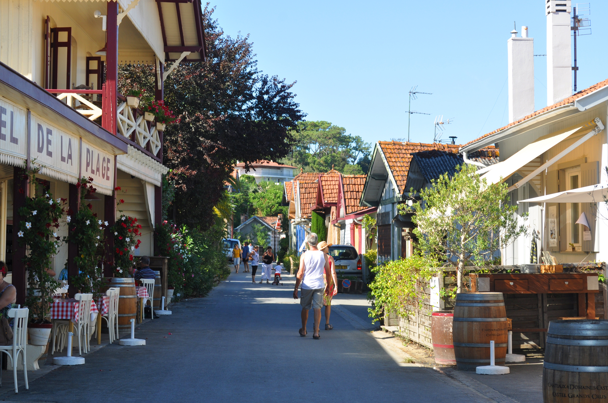 Village de l'Herbe en été