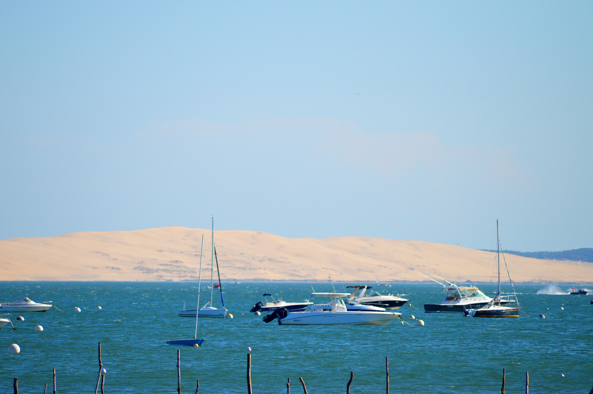 Vue sur la dune du Pilat