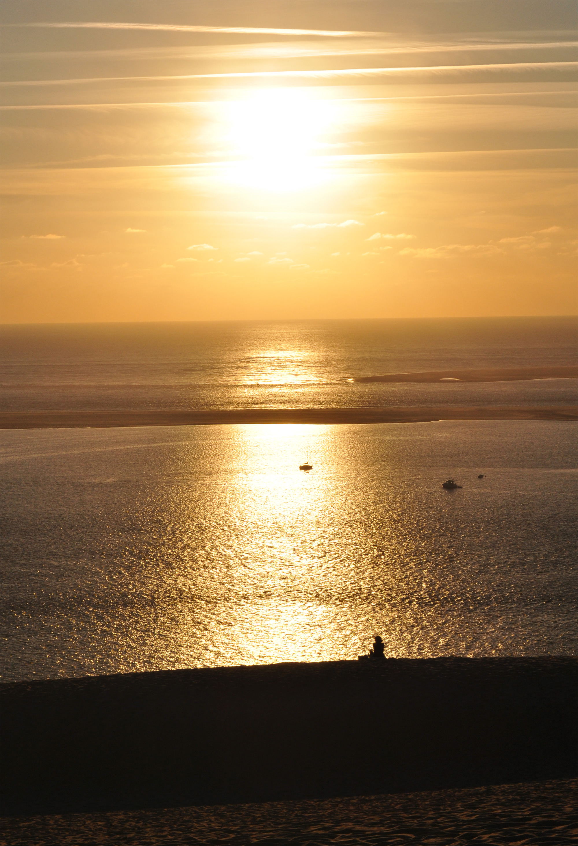 Spectacle naturel sur le bassin d' Arcachon