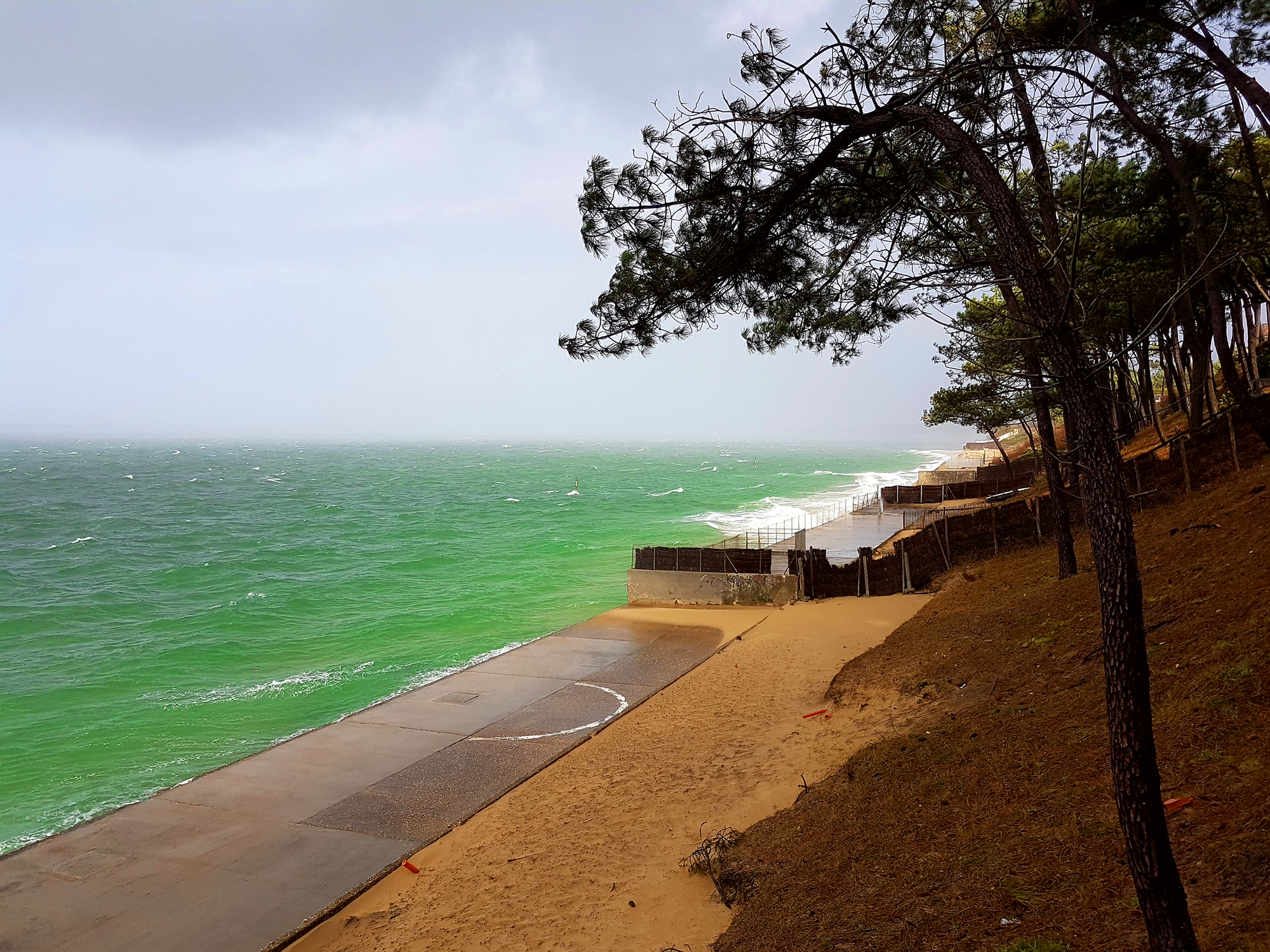 Bassin d' Arcachon en colère