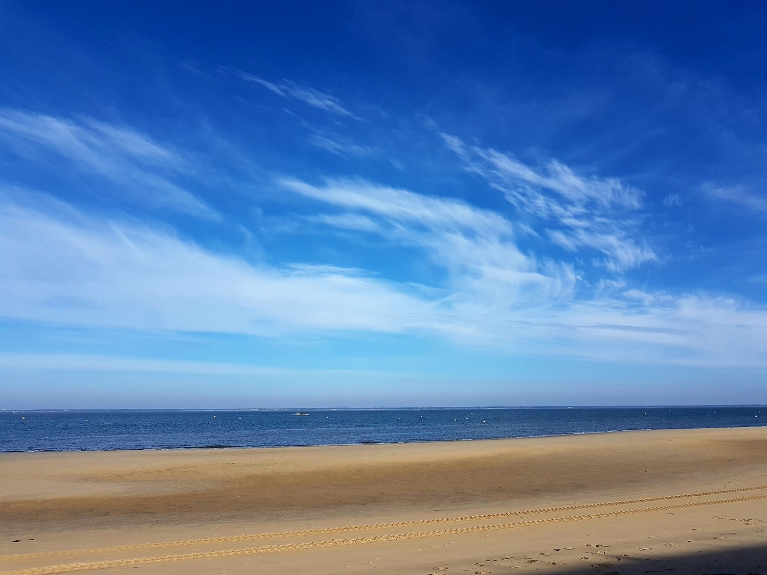 Vue depuis Arcachon du bassin