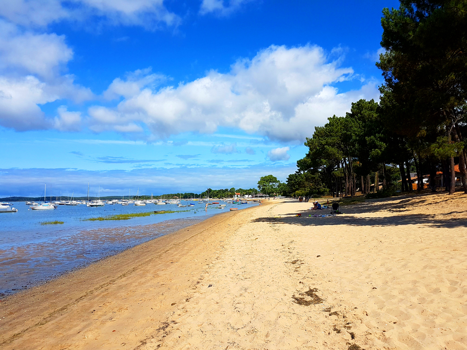 Plage près de l'Aérium à Arès