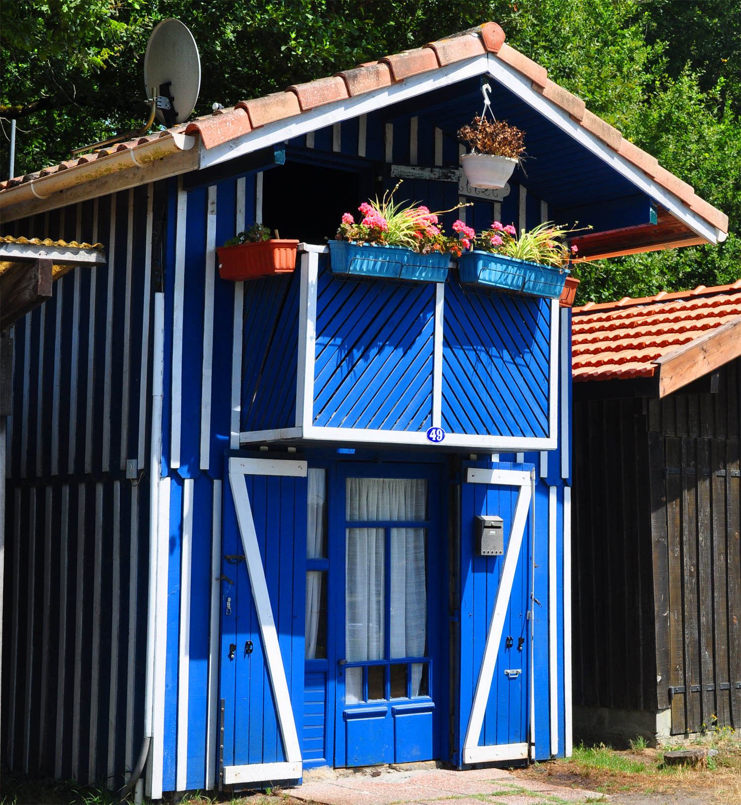 Cabane au port de Biganos