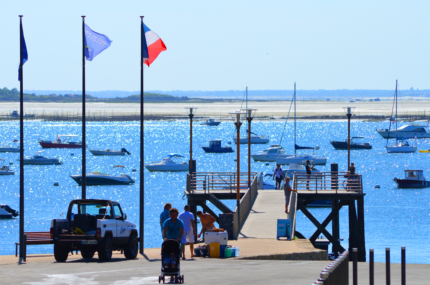 La bassin d' Arcachon en famille