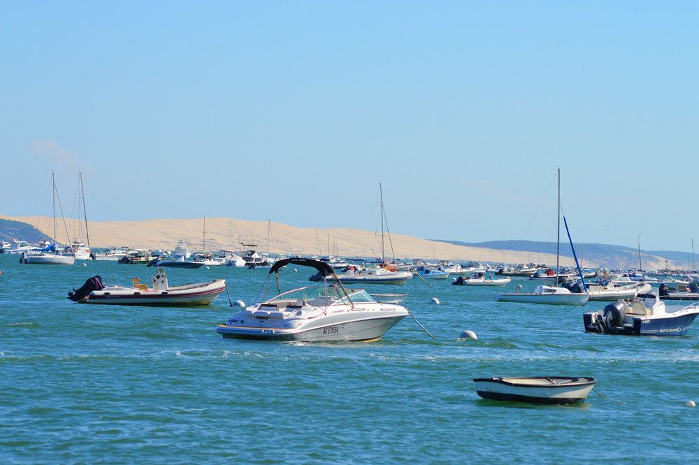 La dune du Pilat depuis La Vigne