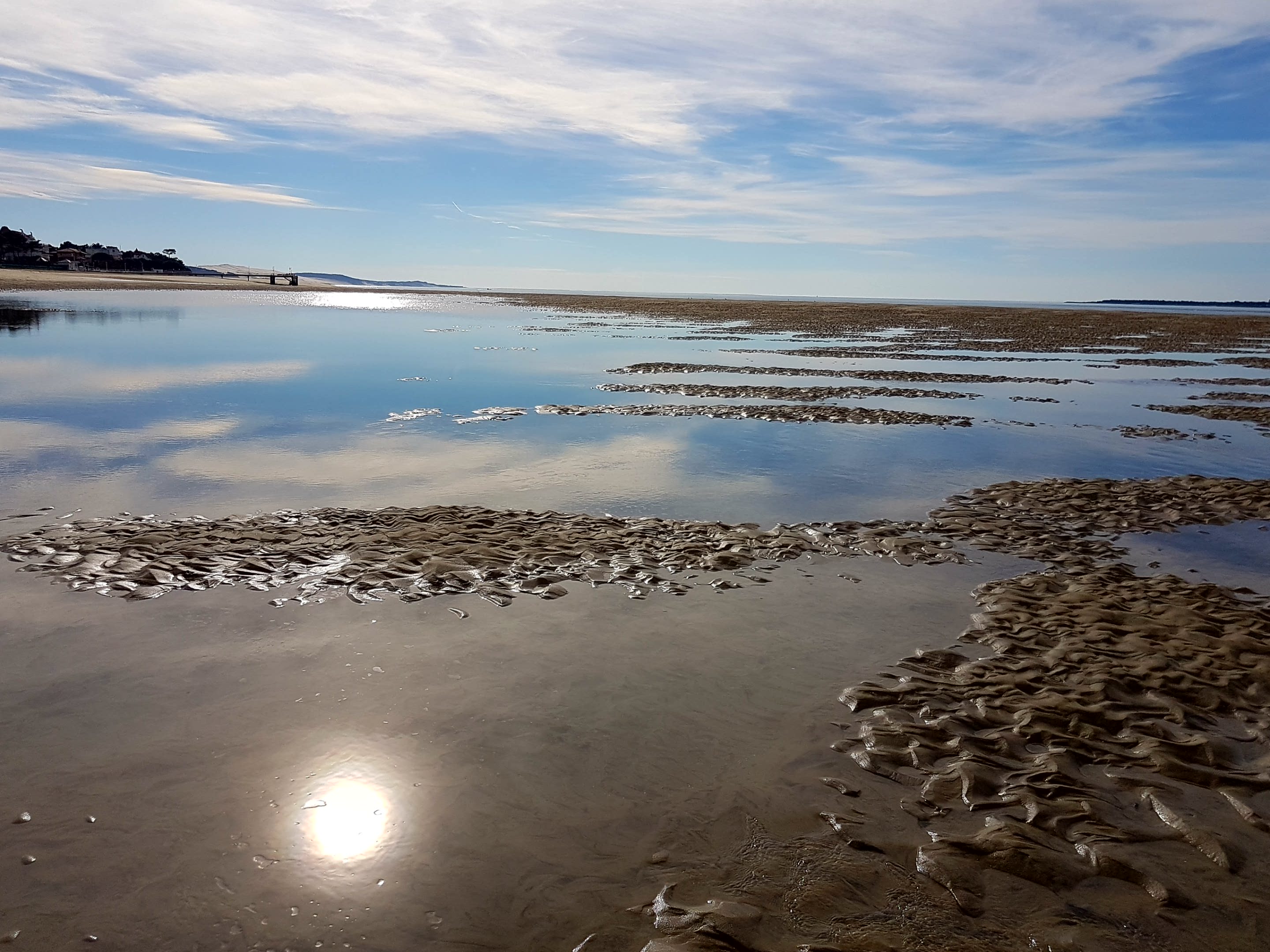 Le Bassin d'Arcachon vu de chouette