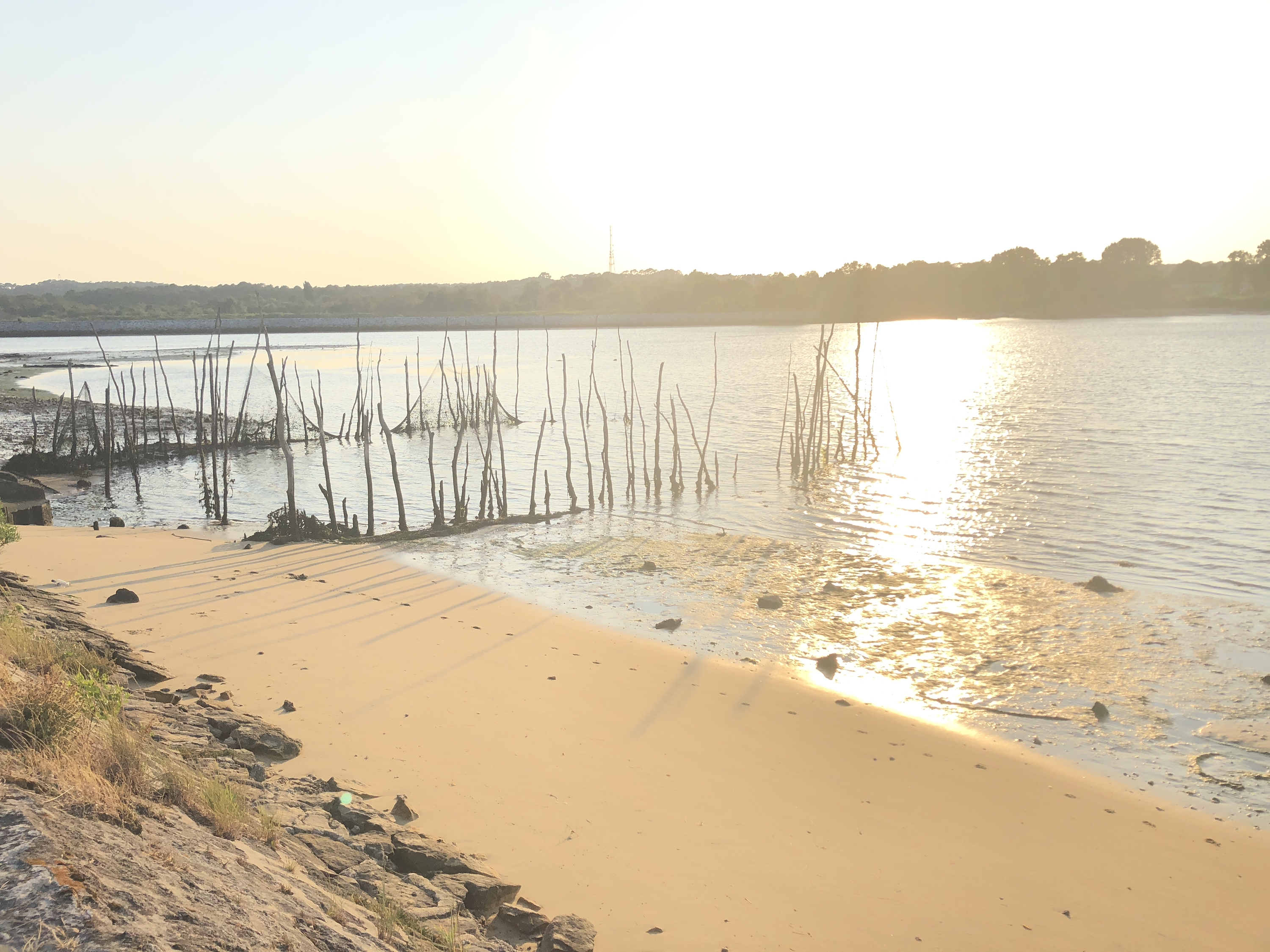 Vue entre les 2 ports de la Teste sur Arcachon