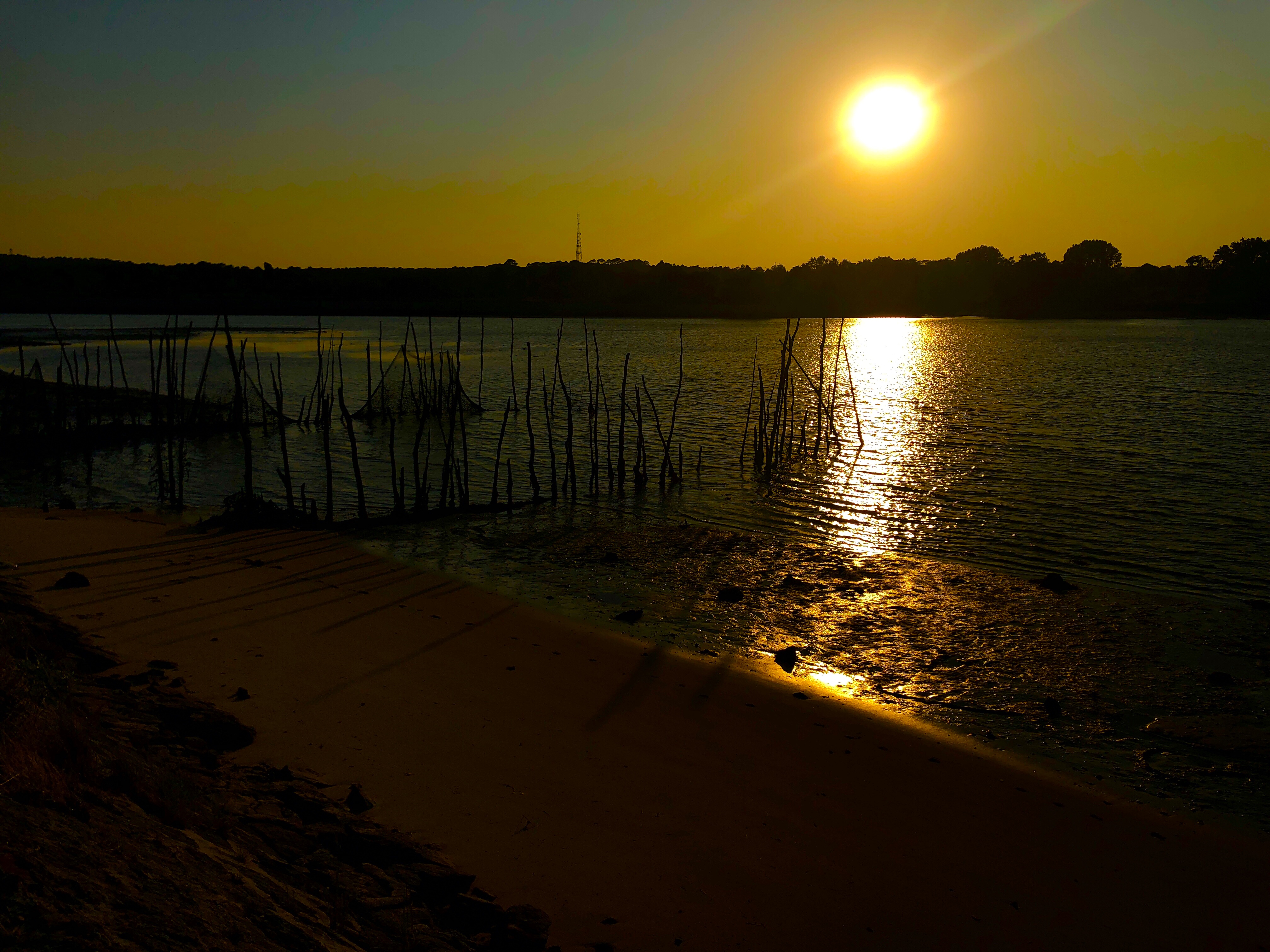 Coucher de soleil à La Teste