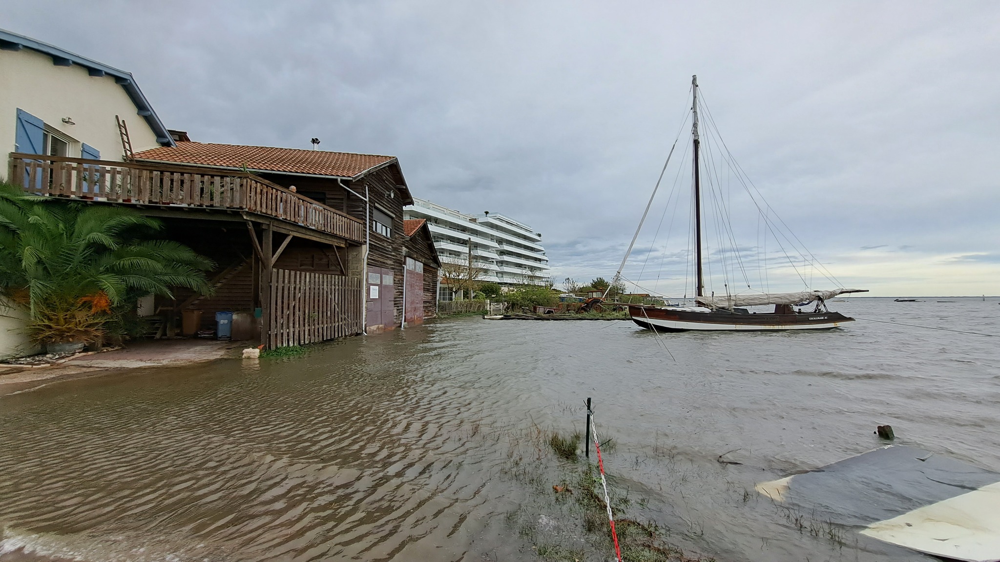 Crues sur le bassin d’Arcachon : le phénomène