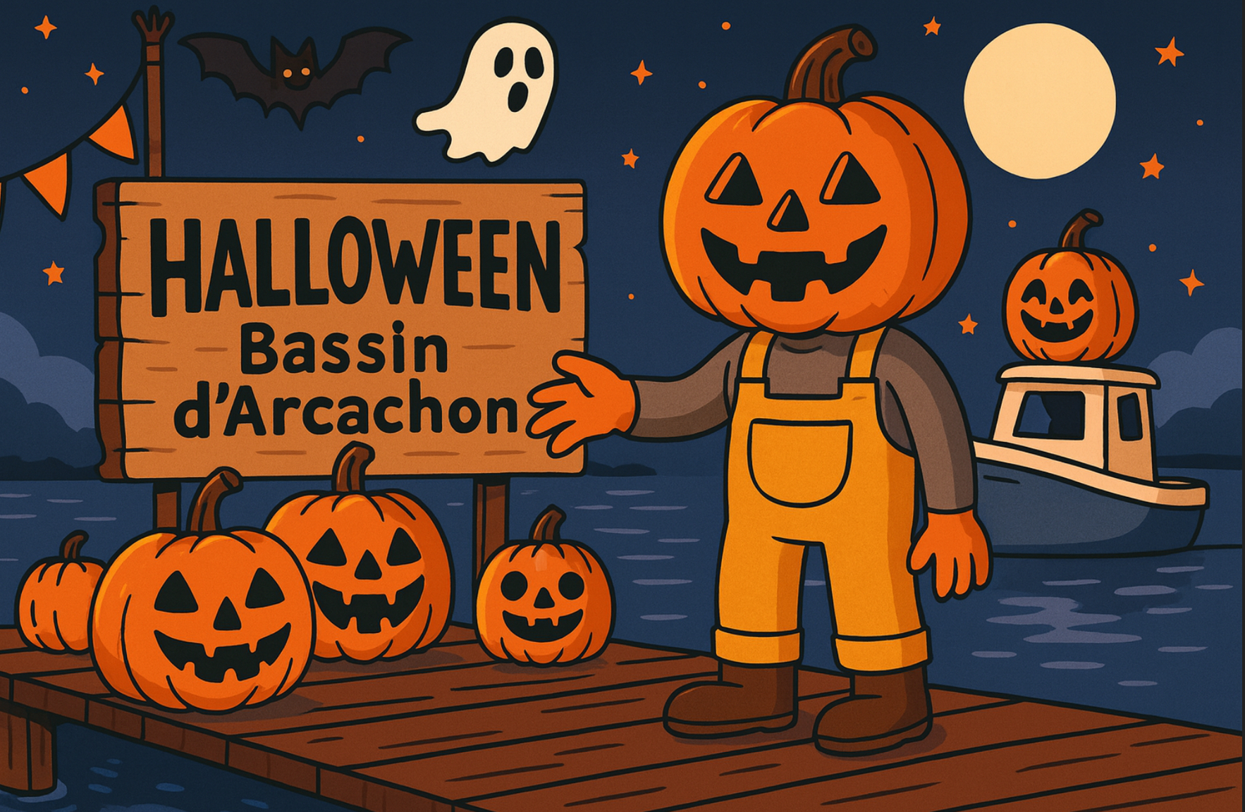 Halloween 2025 sur la bassin d’Arcachon