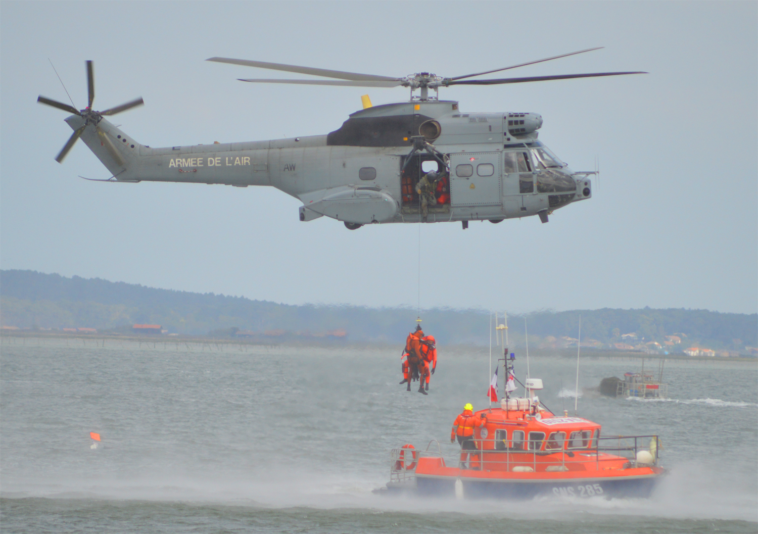 Sauvetage en mer sur le bassin d’Arcachon | image d’illustration