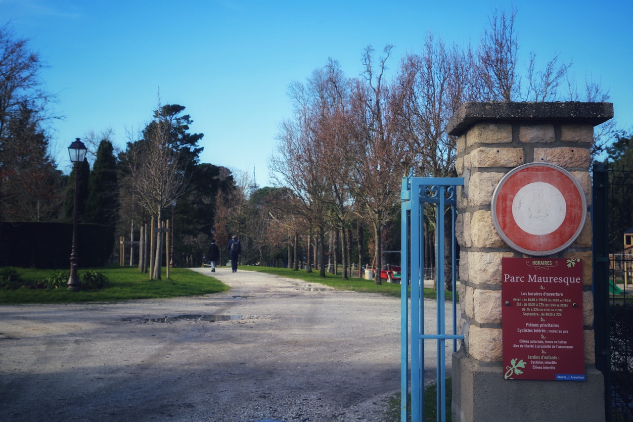 Entrée du parc mauresque