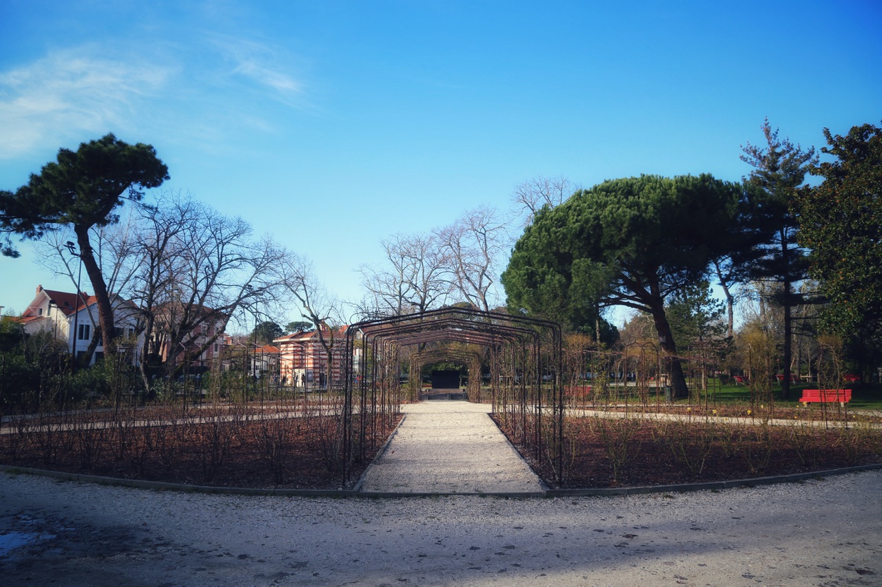 le parc mauresque En hiver