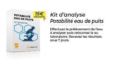 Kit analyse eau de puits