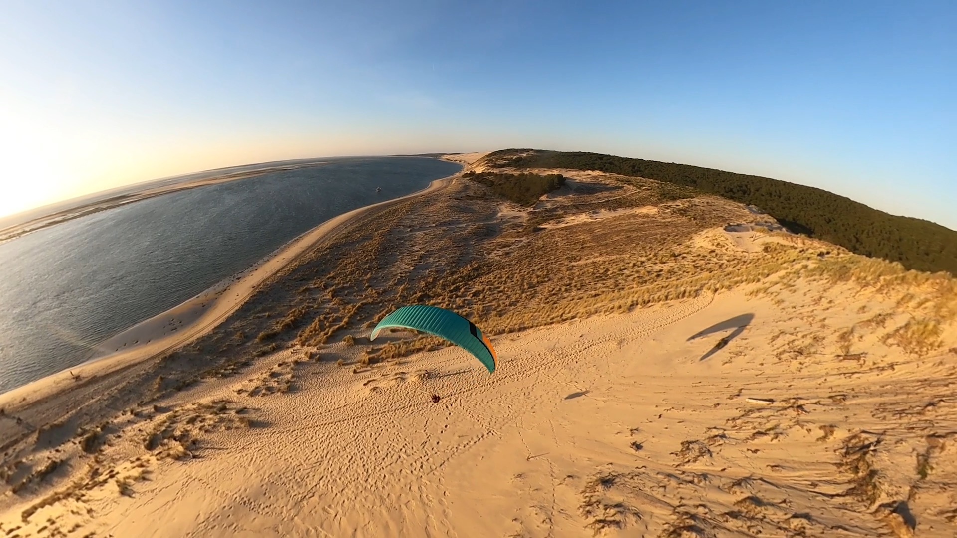 Près de la pente, on a moins peur @photo Dune Parapente