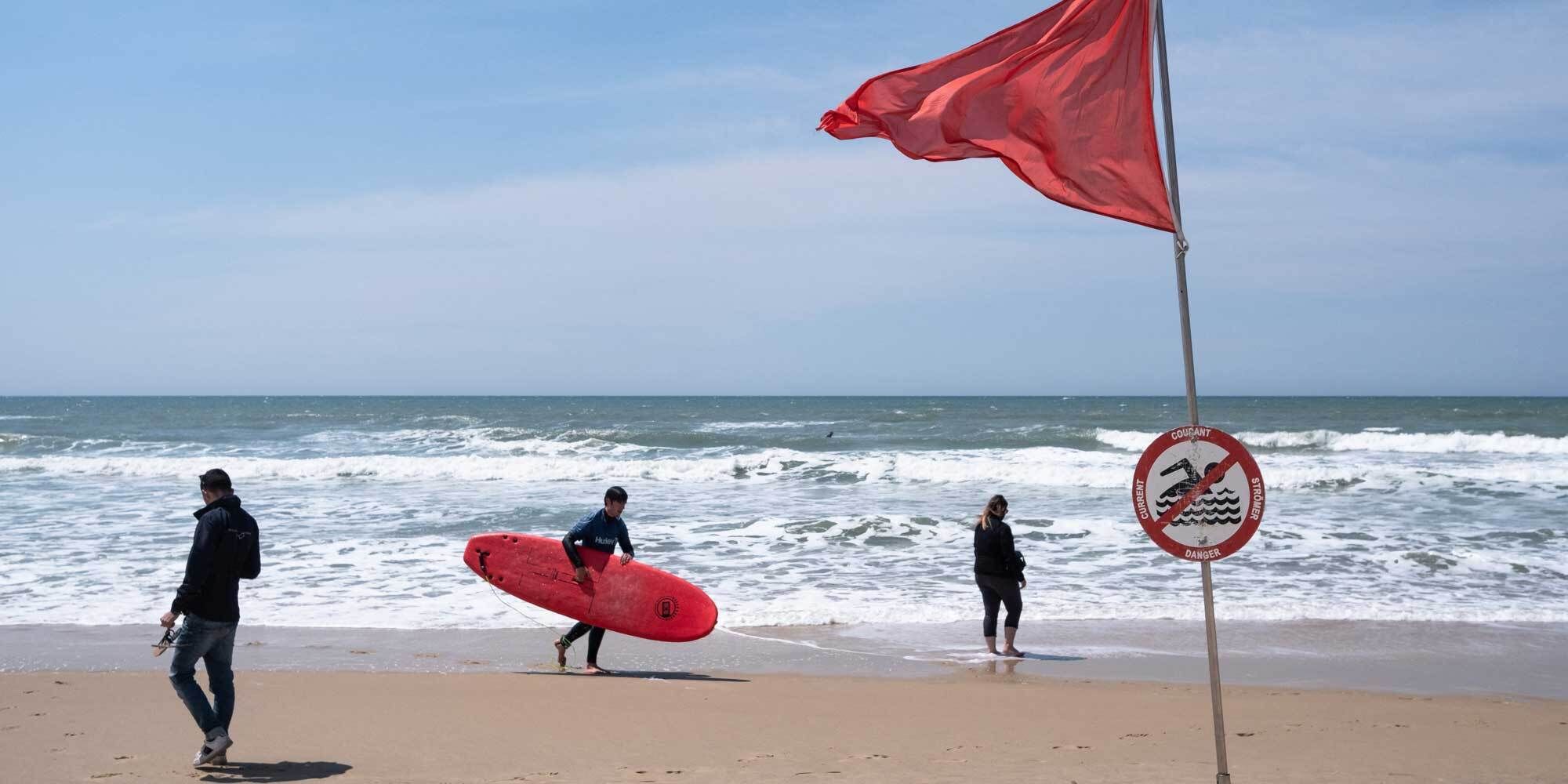 Baïnes sur les plages océanes du bassin d’Arcachon