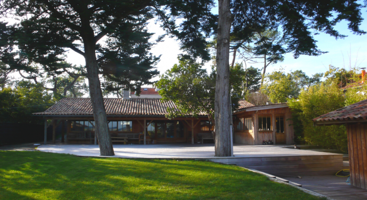 Maison de Guillaume Canet et Marion Cotillard au Cap Ferret à l’Herbe
