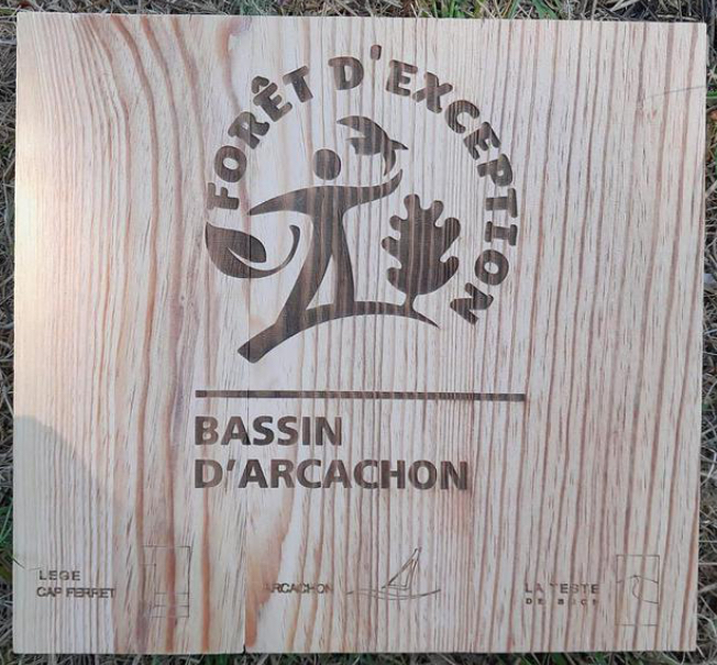 Plaque forêt d’exception