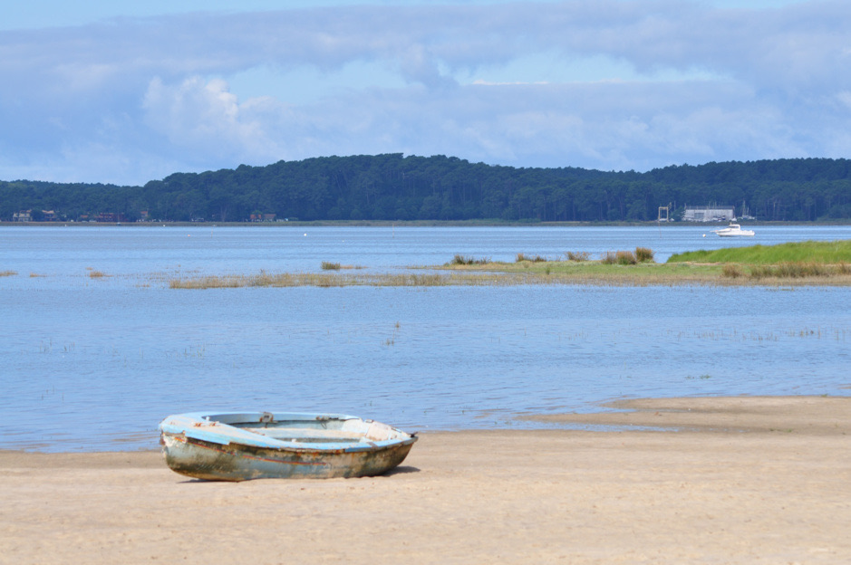 Plage secrète du bassin d’Arcachon près d’Andernos et Arès Plage secrète du bassin d’Arcachon près d’Andernos et Arès