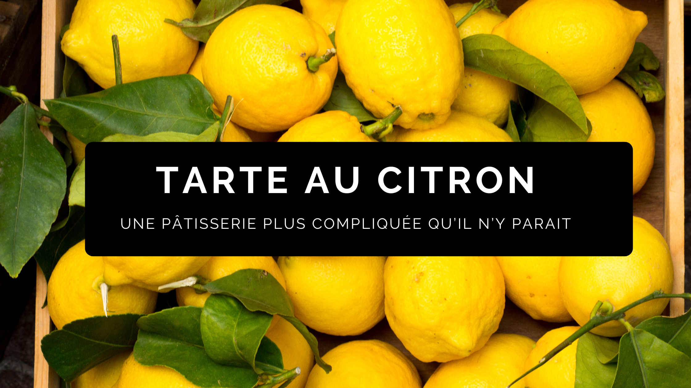 Tarte au citron