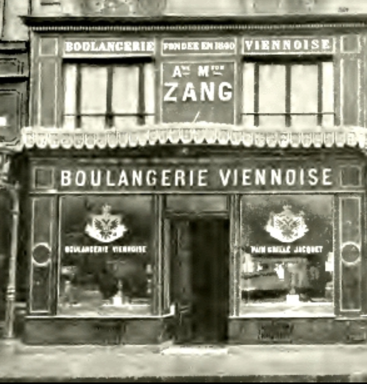 Boulangerie viennoise 92, rue de Richelieu à Paris autour de 1909