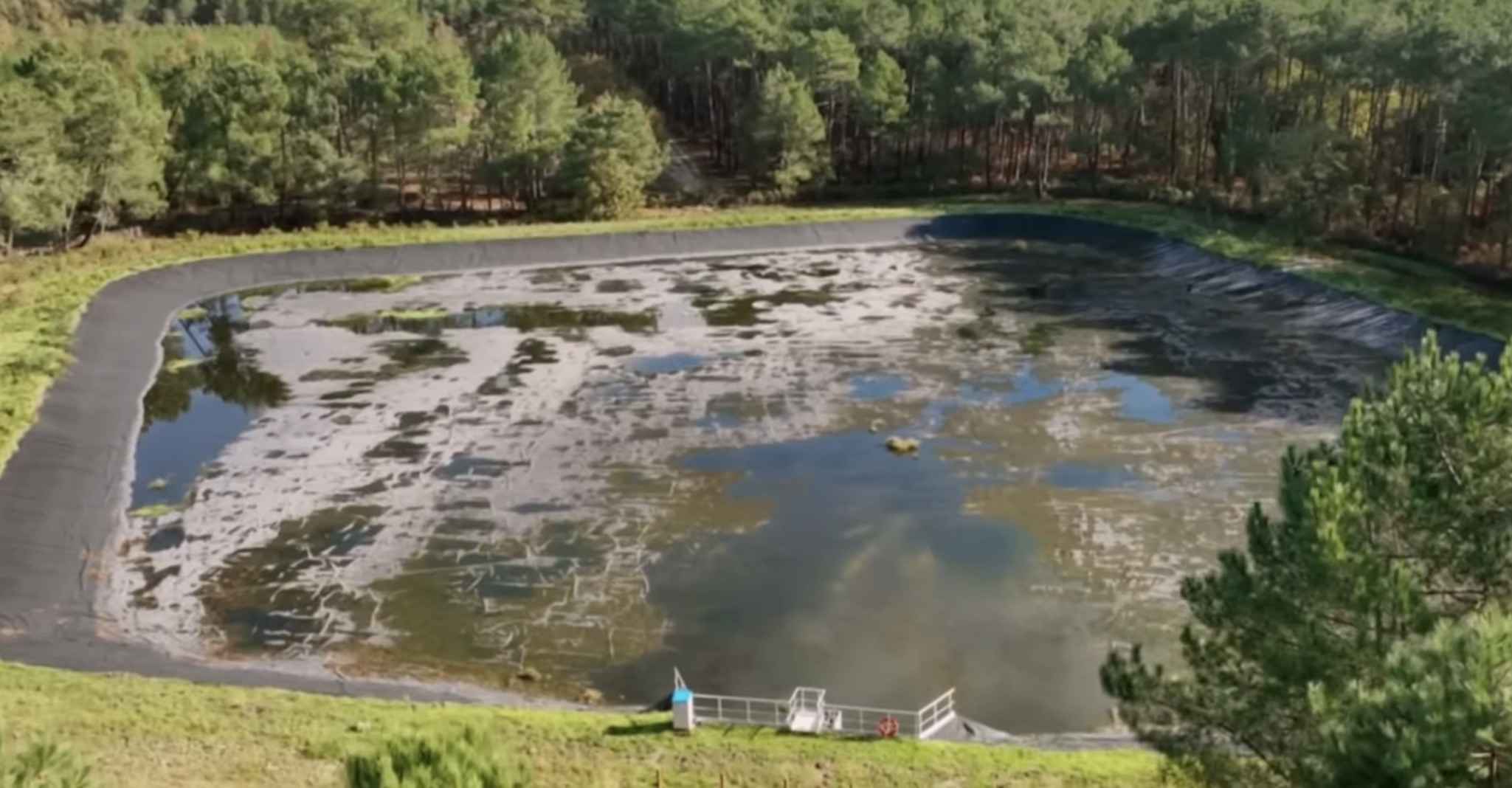 Un des Bassins de rétention