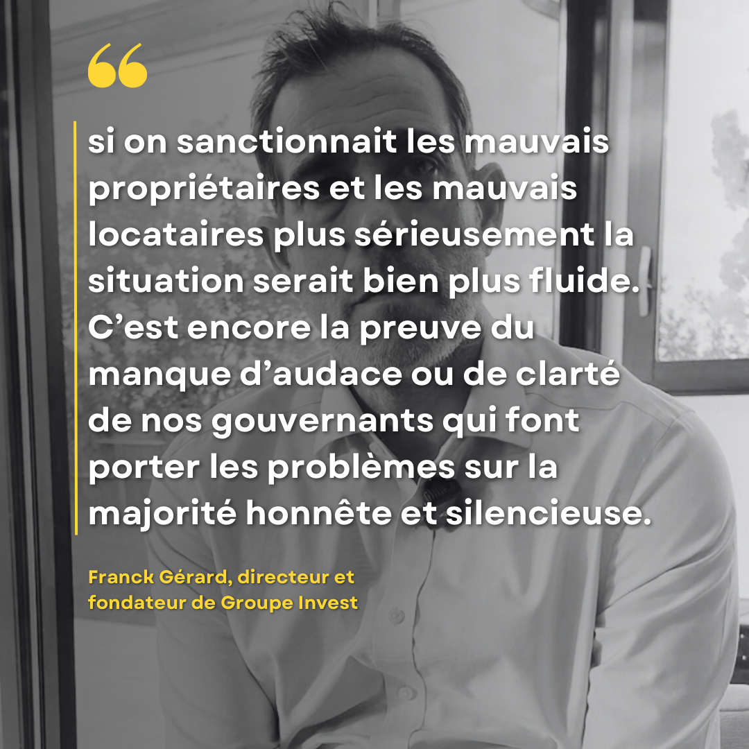 Impayés de loyer : la réponse de Groupe Invest