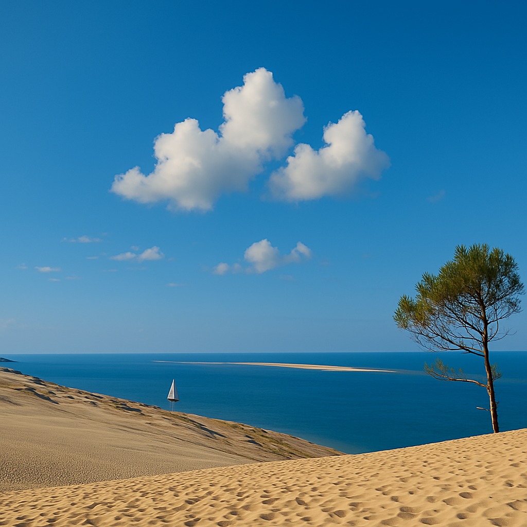 Mai sur le bassin d’Arcachon