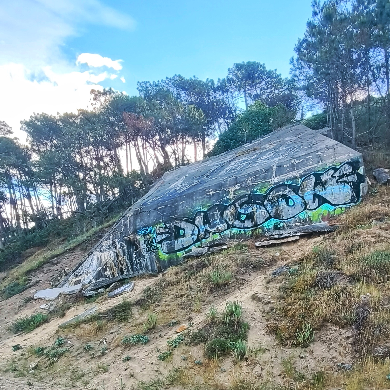 Blockhaus près de la dune du Pilat