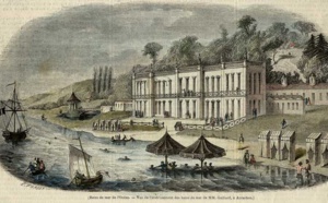 Photo de l'histoire des établissements de bains de mer à Arcachon : Hôtel de Gaillard