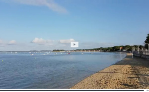 Vidéo d'Andernos Les Bains, la plage et le bassin d' Arcachon
