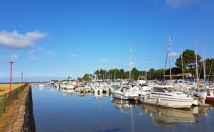 Port Taussat à marée haute