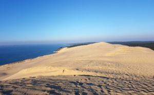 Vidéo dune du Pilat en hiver