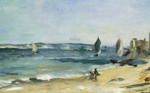 Edouard Manet peint le Bassin d'Arcachon