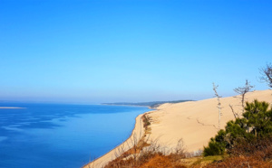 la dune du Pilat par son sud