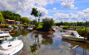 Ambiance au port de Biganos