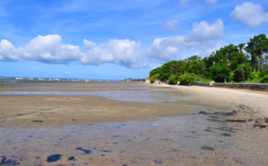 Longue plage à Taussat