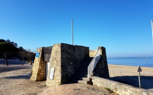 A quoi peut servir ce monument en pierre devant la plage Pereire ?